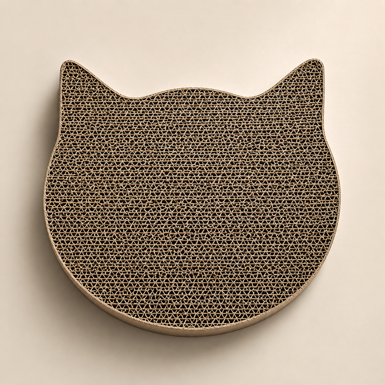 Cat Scratch Pad – Corrugated Cardboard (3 Shapes Available: Fish, Butterfly & Cat Head)