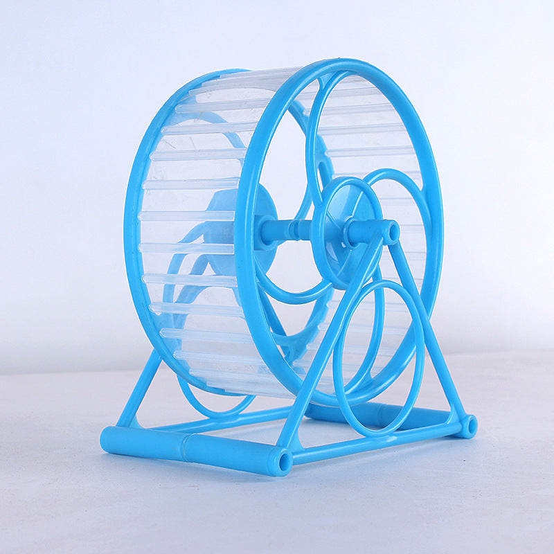 Hamster Running Wheel – Lightweight Exercise Spinner with Stand