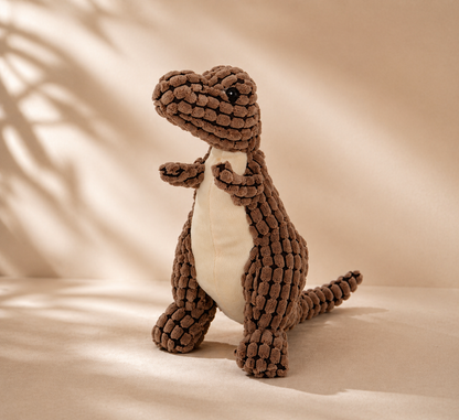 Cute Dino Plush Squeaky Toy for Dogs