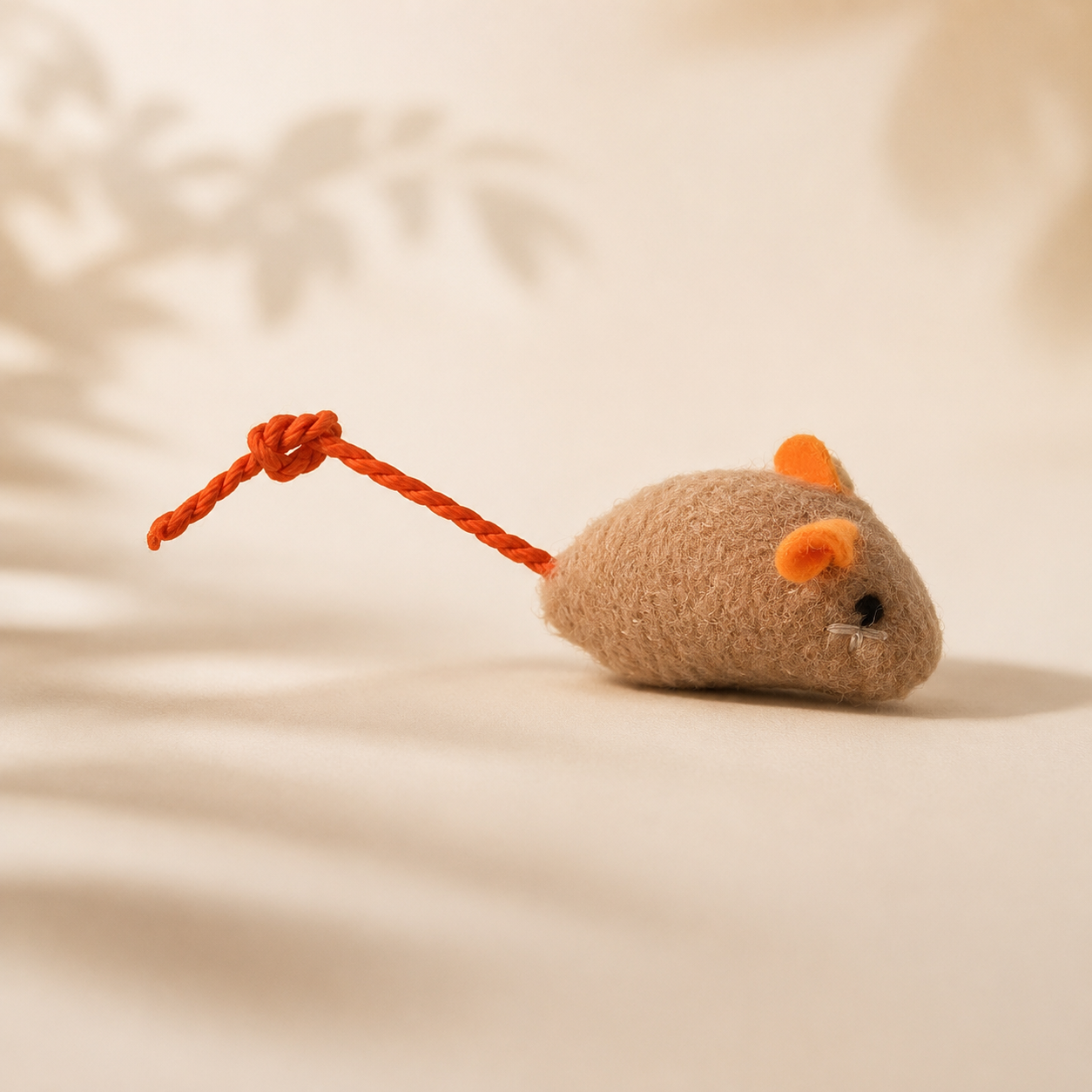 3 Piece Interactive Cat Toy Pack -  Plush Catnip Mouse Toy Set