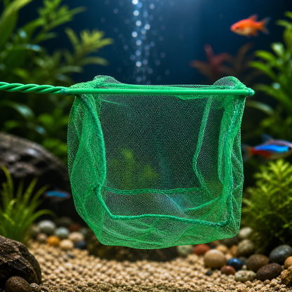 Aquarium Fish Net – 4”, 5” & 6” Sizes (Soft Mesh)