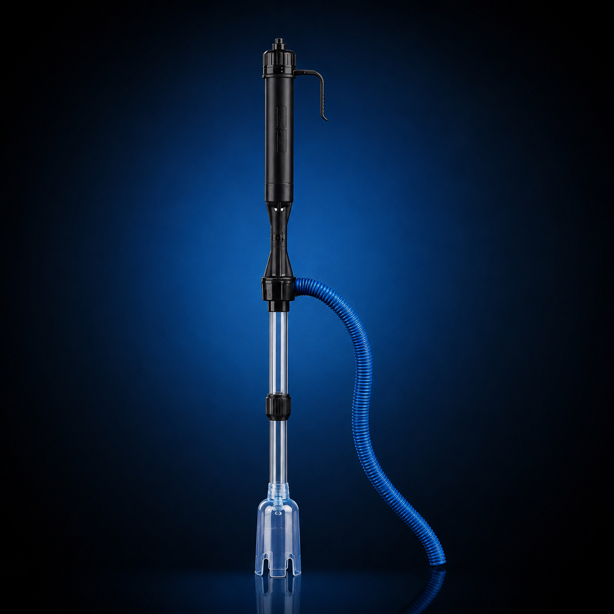 Electric Aquarium Gravel Cleaner & Water Changer – Battery Powered Fish Tank Vacuum Pump