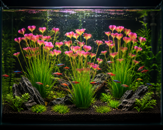 Love Grass Artificial Aquarium Plant – 40 cm Fish Tank Landscaping Decoration