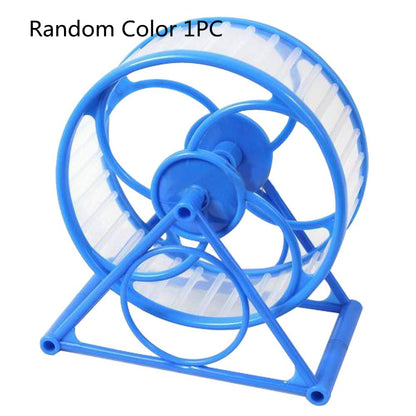 Hamster Running Wheel – Lightweight Exercise Spinner with Stand