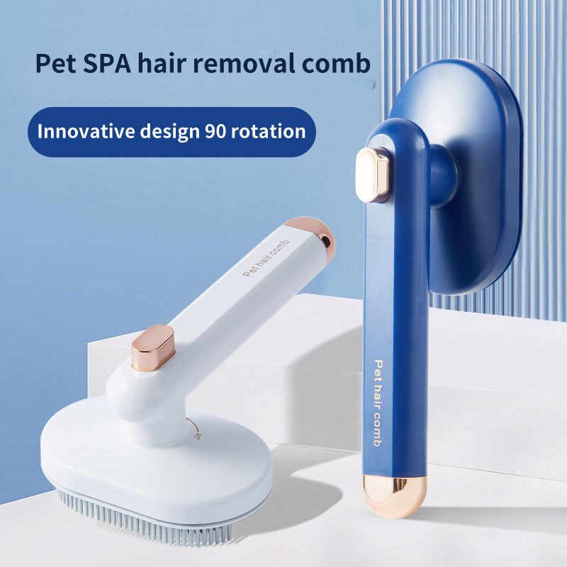 90° Rotating Pet Grooming Brush