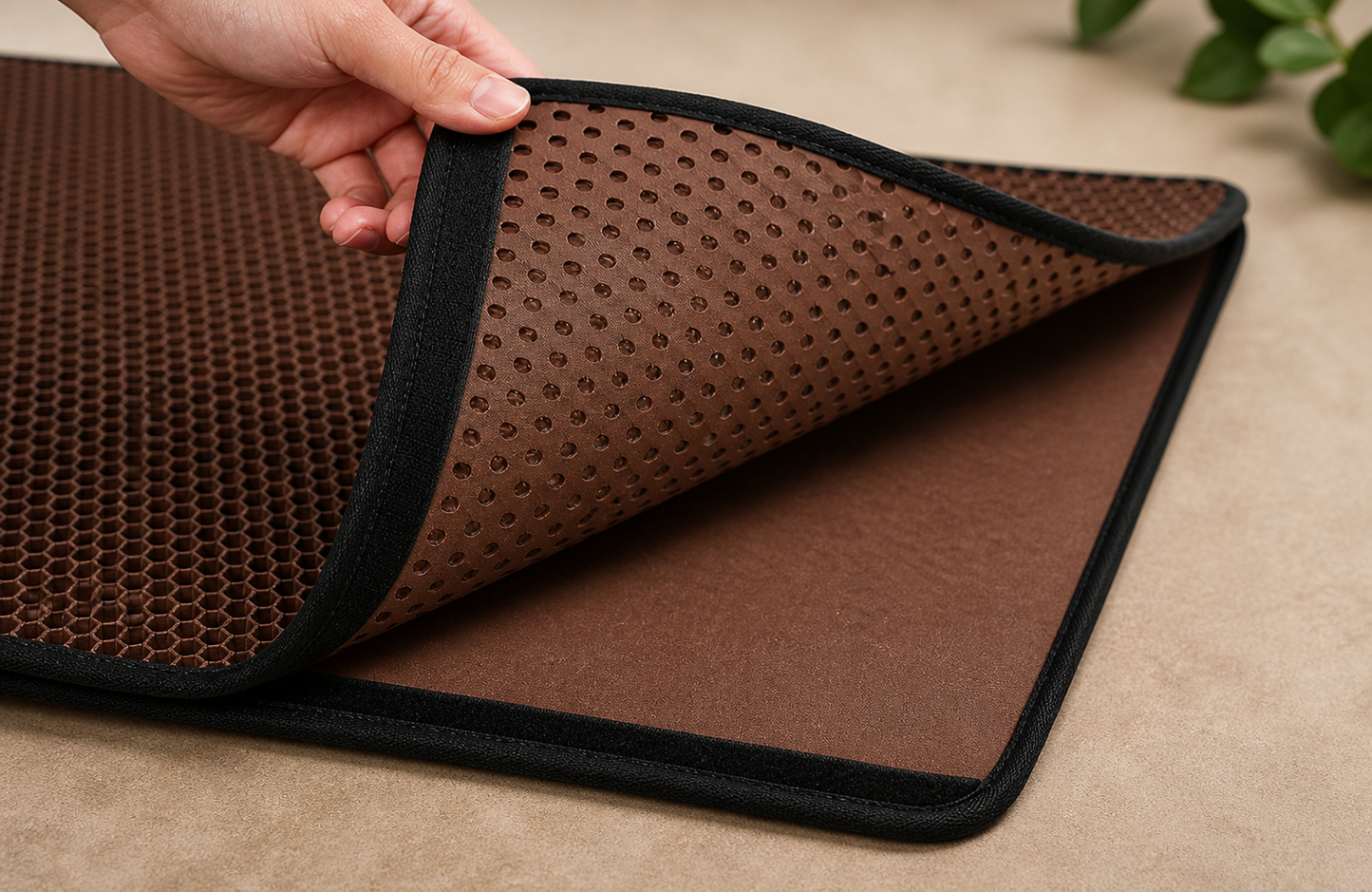 CleanPaws Honeycomb Cat Litter Mat