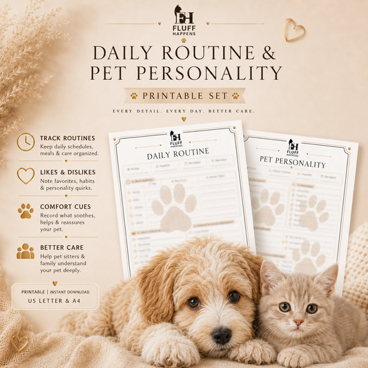 Daily Routine & Pet Personality