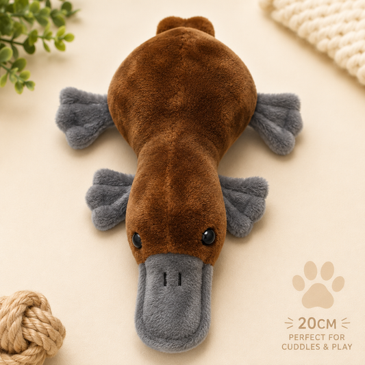 Cute Platypus Plush Dog Toy – Soft Interactive Plush for Dogs