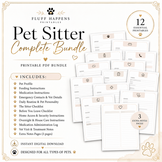 Pet Sitter Complete Bundle