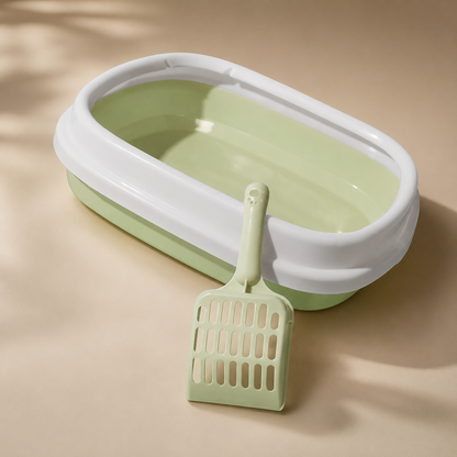Anti-Splash Cat Litter Box