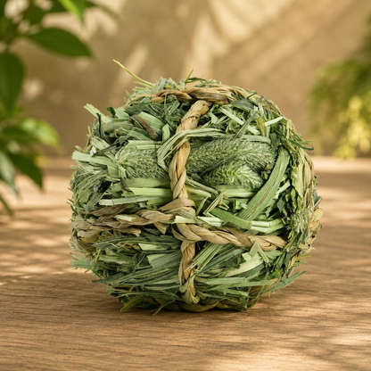 Natural Grass Enrichment Set for Rabbits, Guinea Pigs, Hamsters & Chinchillas