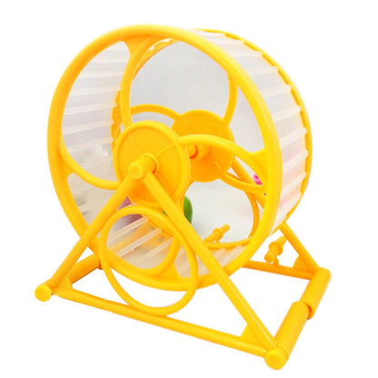 Hamster Running Wheel – Lightweight Exercise Spinner with Stand