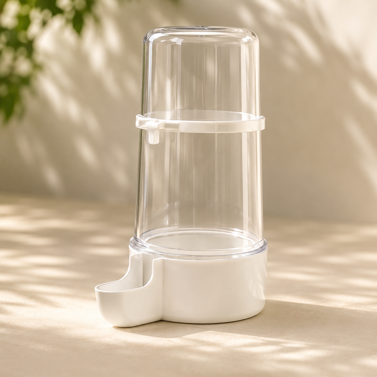 Bird Feeder & Water Bottle for Cages