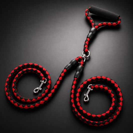 Double-Ended Dog Leash (Dual Control Lead)
