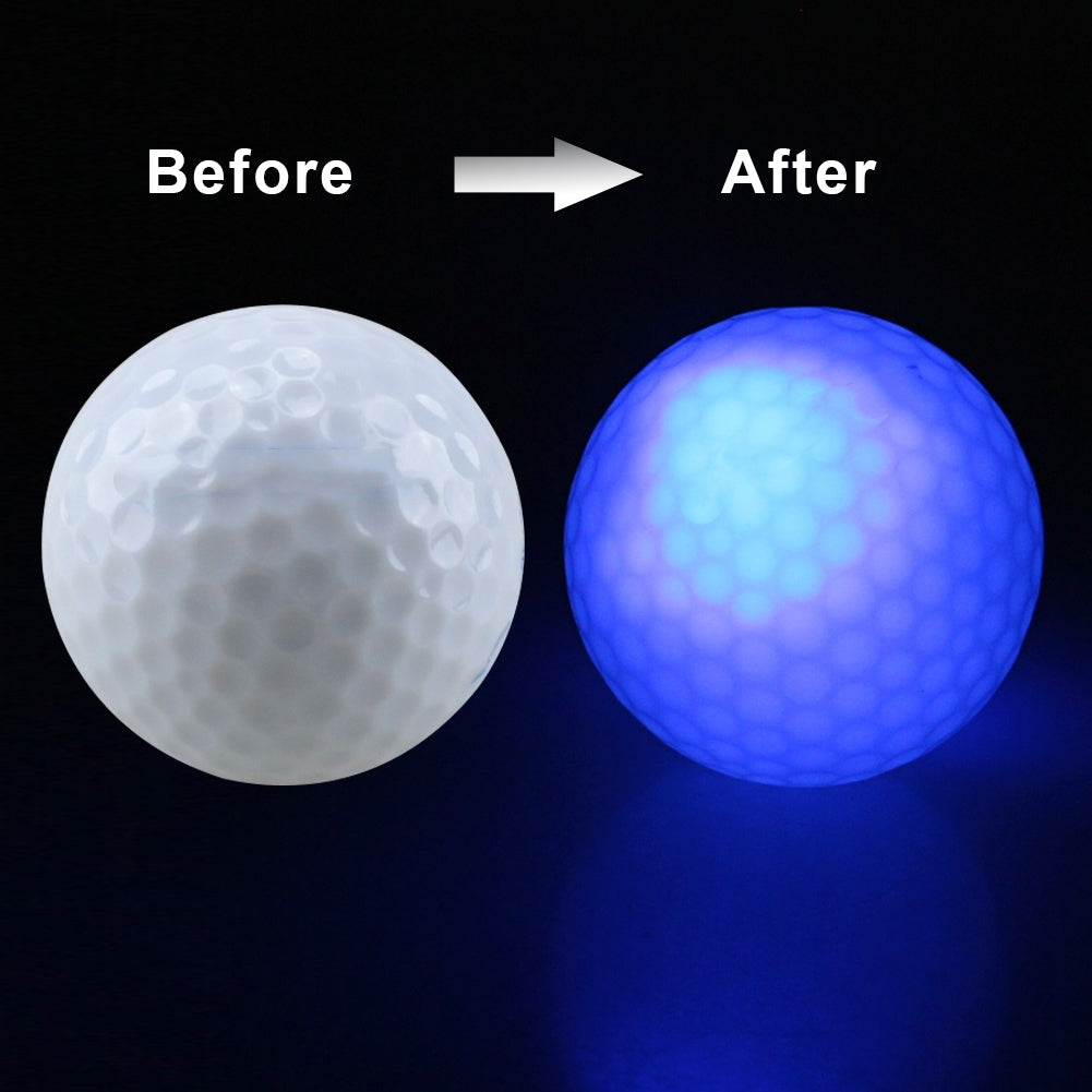 LED Glow Golf Balls for Tiny Dogs – Durable Light-Up Fetch Golf Balls