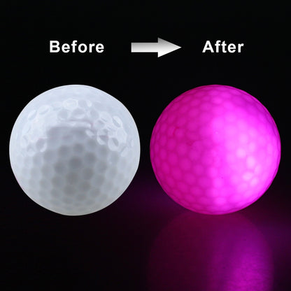 LED Glow Golf Balls for Tiny Dogs – Durable Light-Up Fetch Golf Balls