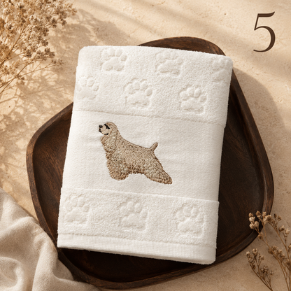 Soft Embroidered Cotton Towel