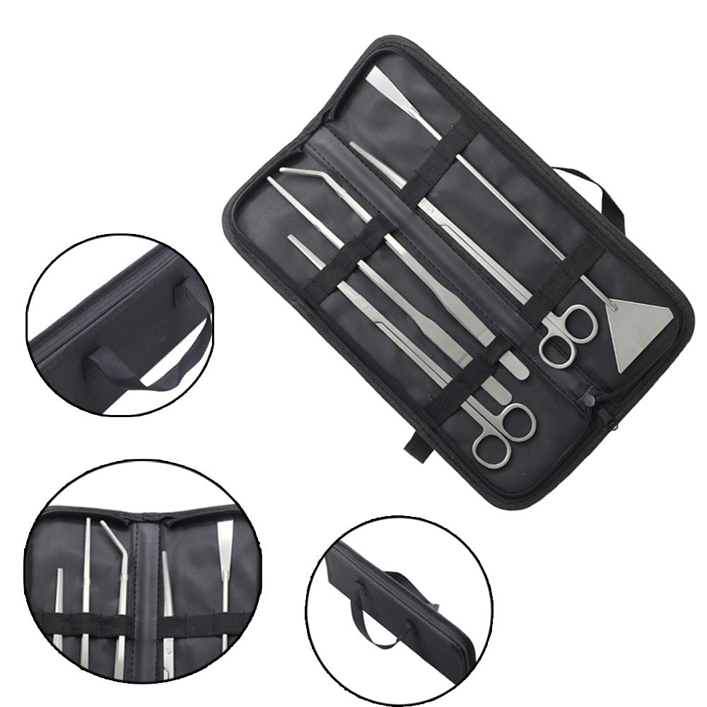 Professional Aquascaping Tool Kit – Stainless Steel Aquarium Plant Maintenance Set (3PCS / 5PCS)