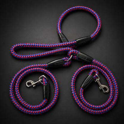 Double-Ended Dog Leash (Dual Control Lead)