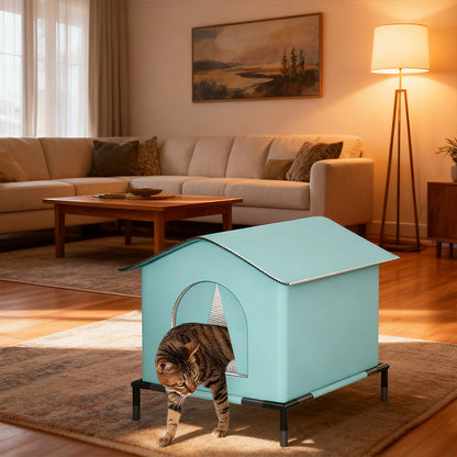 Insulated Outdoor Cat & Small Animal House / The Warm Retreat