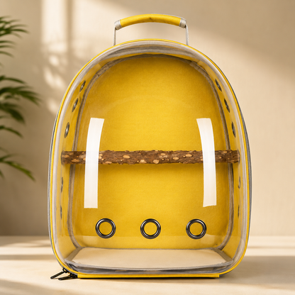 Clear View Bird Travel Backpack Carrier