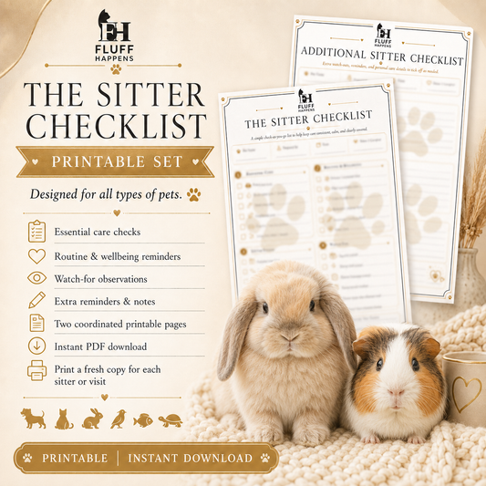 The Sitter Checklist