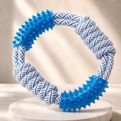 Rope Ball Dog Toy – Tough Chew & Tough Play