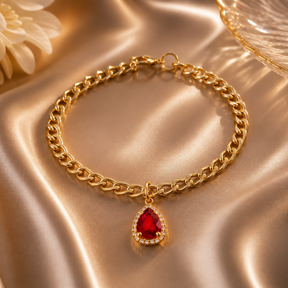 Enchanted Drop Gem Cat Collar