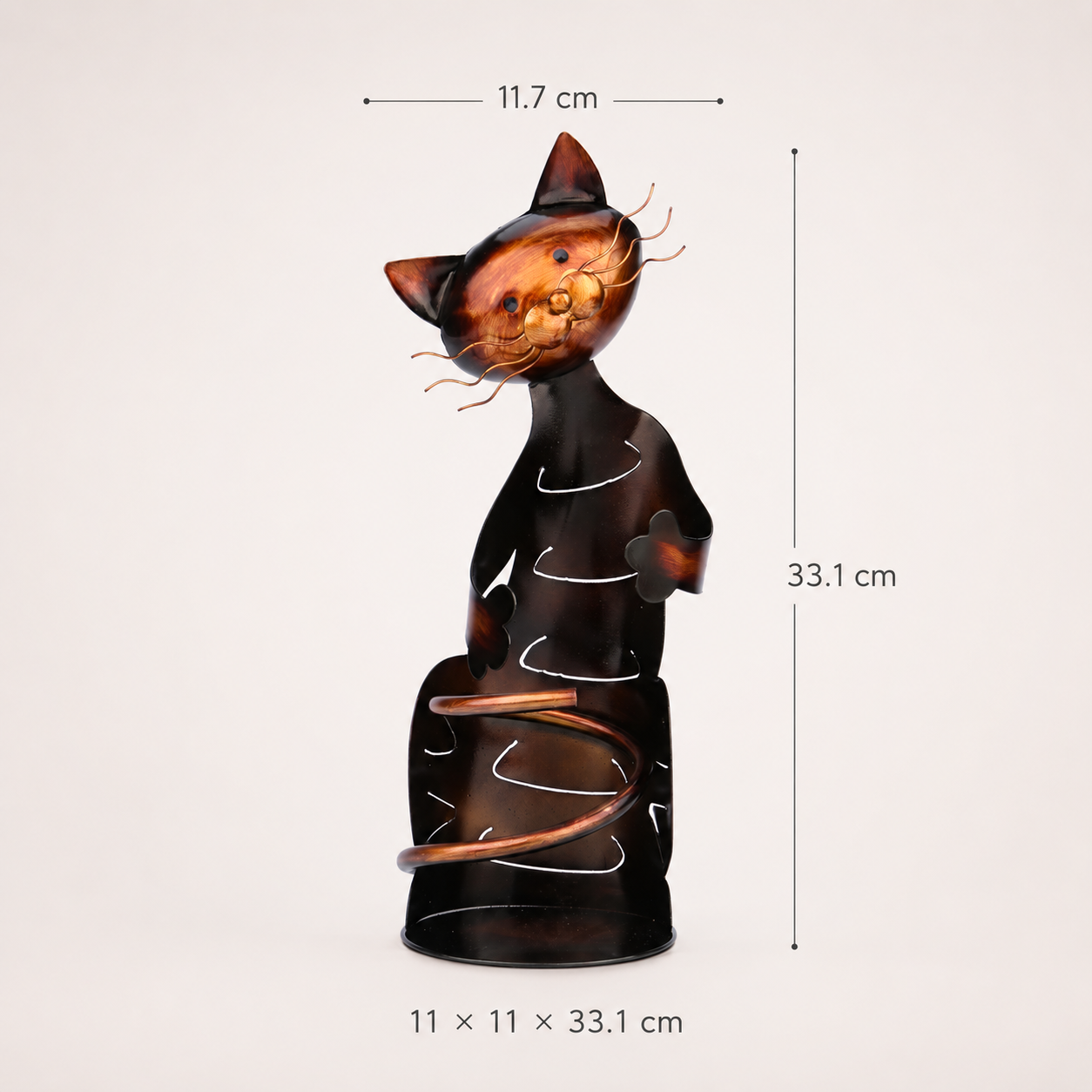 Artistic Cat Wine Bottle Holder