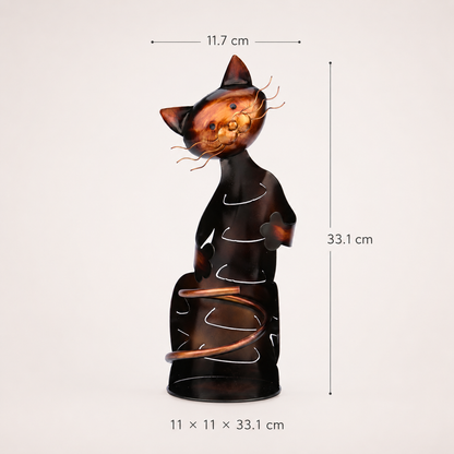 Artistic Cat Wine Bottle Holder