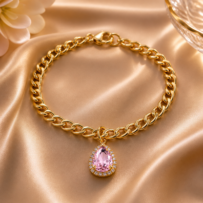 Enchanted Drop Gem Cat Collar