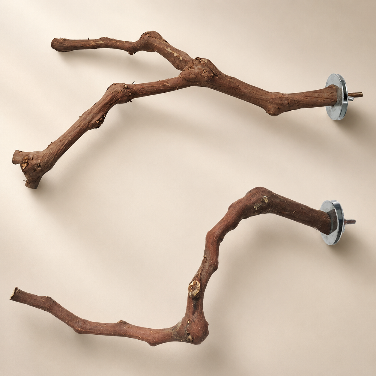 Natural Branch Bird Cage Perch