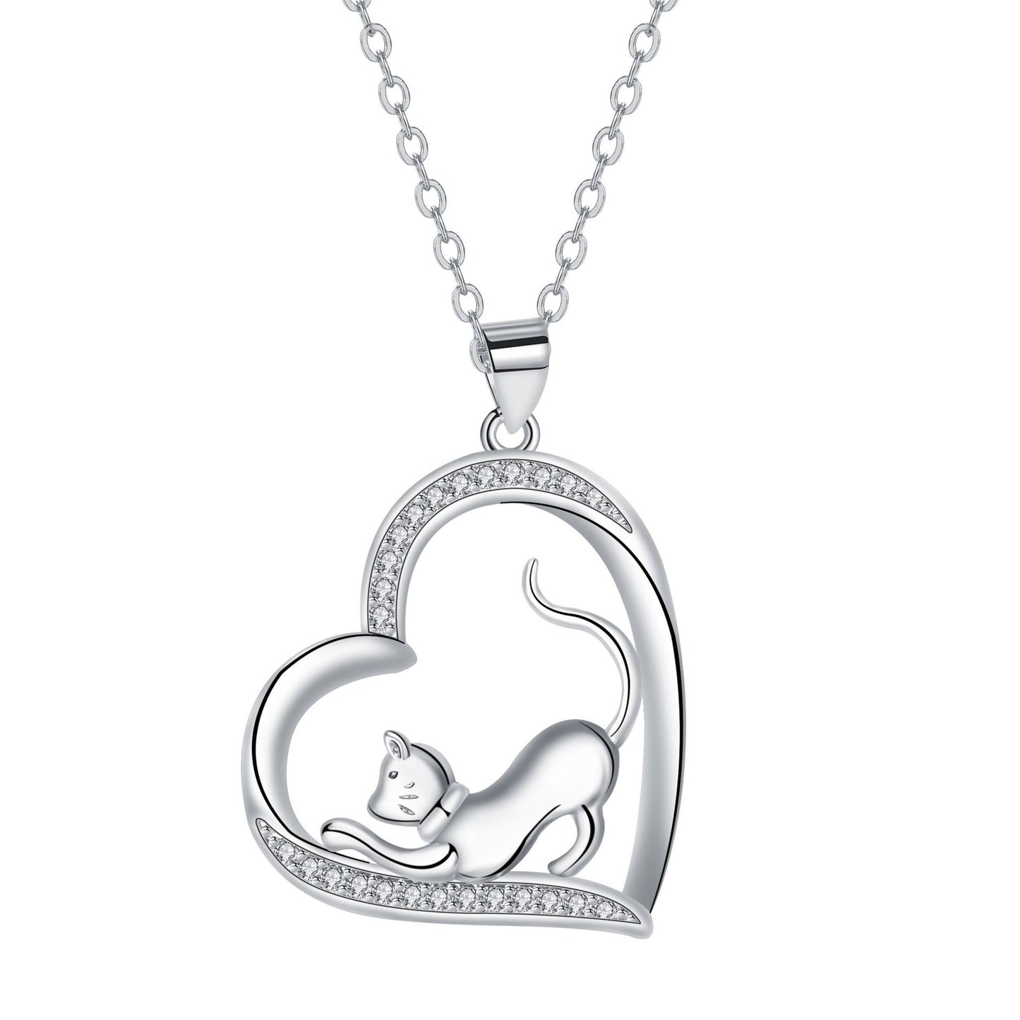 Elegant Cat Lover Necklace