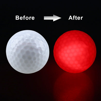 LED Glow Golf Balls for Tiny Dogs – Durable Light-Up Fetch Golf Balls