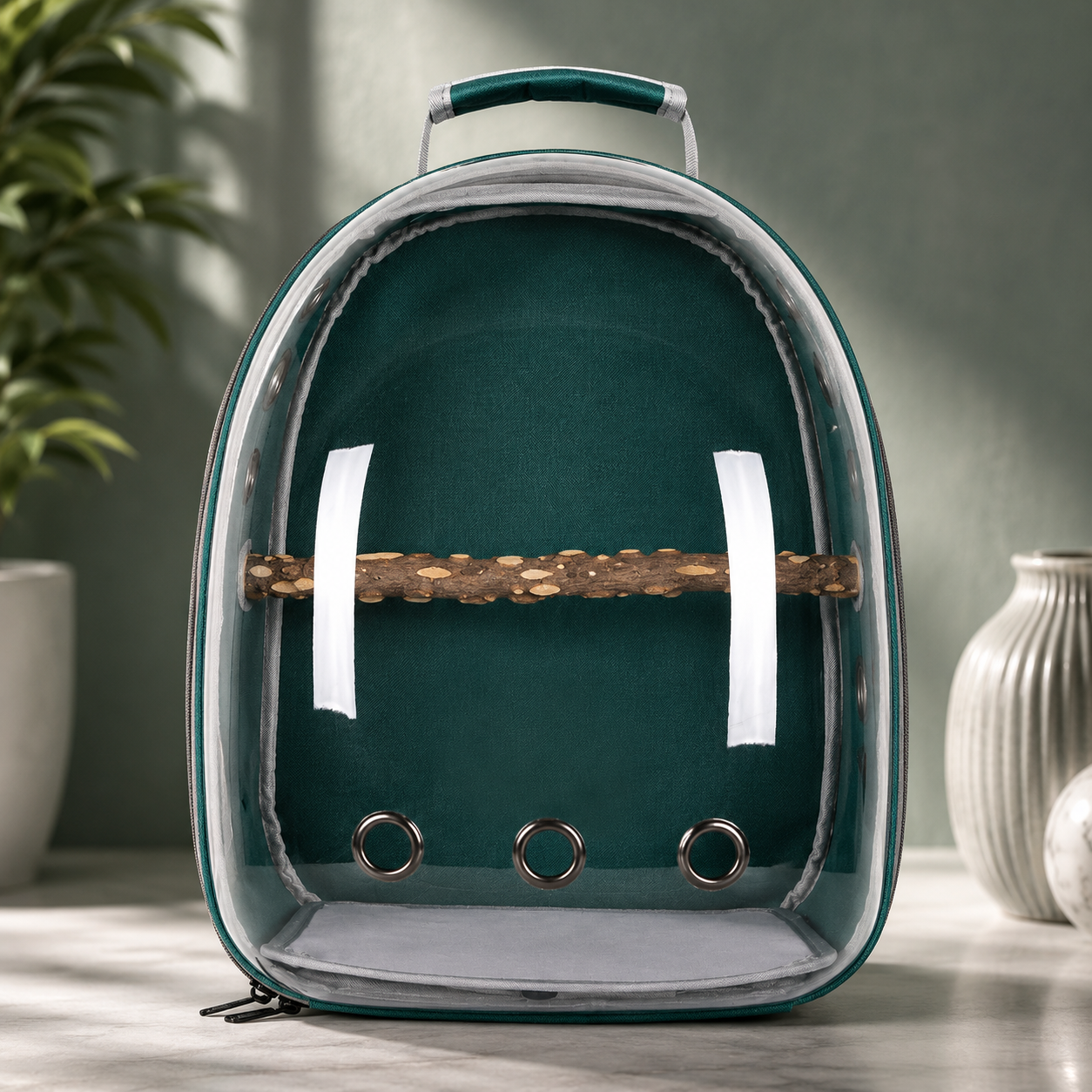 Clear View Bird Travel Backpack Carrier