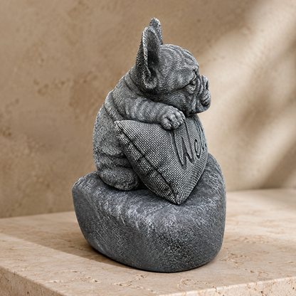 French Bulldog Welcome Garden Ornament
