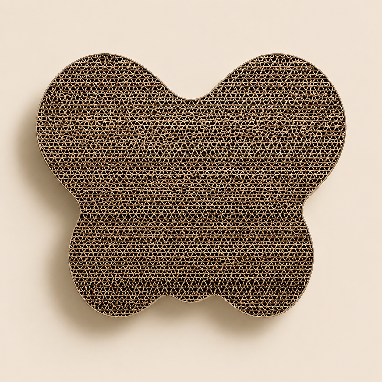 Cat Scratch Pad – Corrugated Cardboard (3 Shapes Available: Fish, Butterfly & Cat Head)