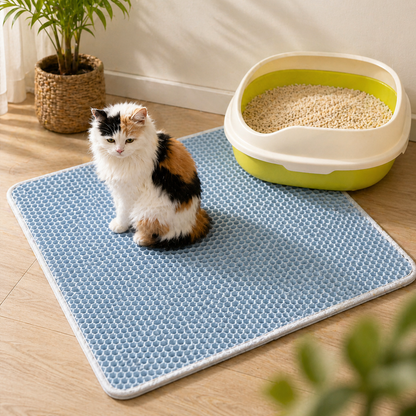 CleanPaws Honeycomb Cat Litter Mat