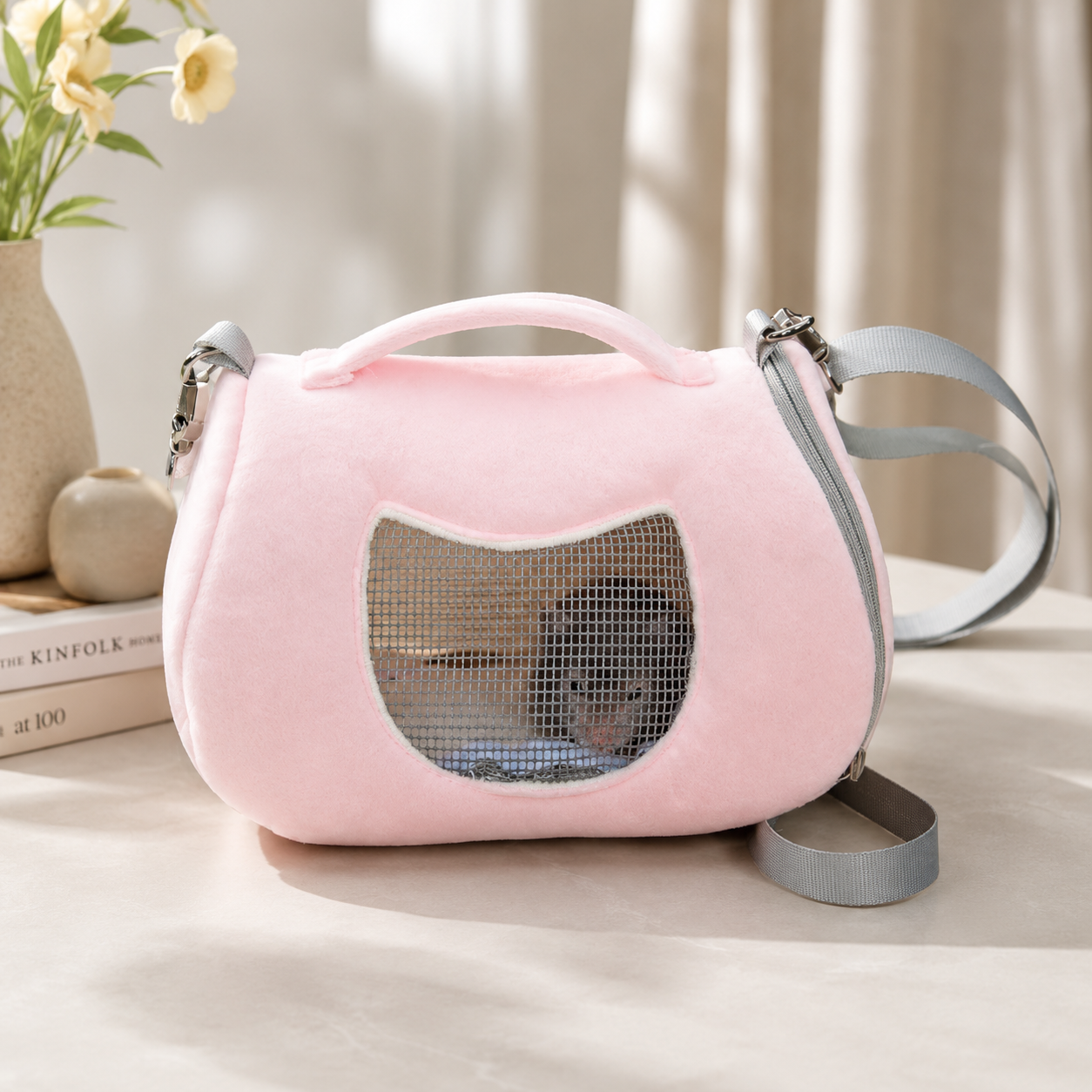Soft Small Pet Travel Shoulder Carrier