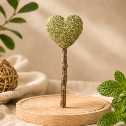 Natural Catnip Lollipop for Cats – Interactive Cat Treat Stick