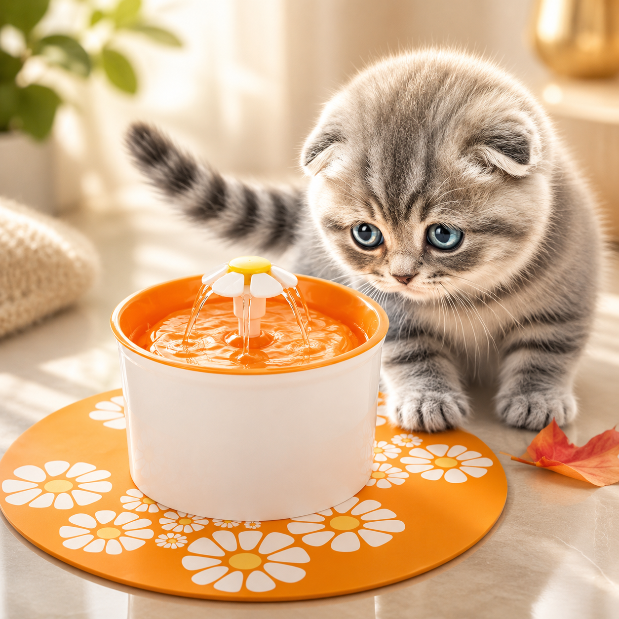 Cat Water Fountain – Quiet Flow Drinking Fountain