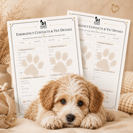 Emergency Contacts and Vet Details