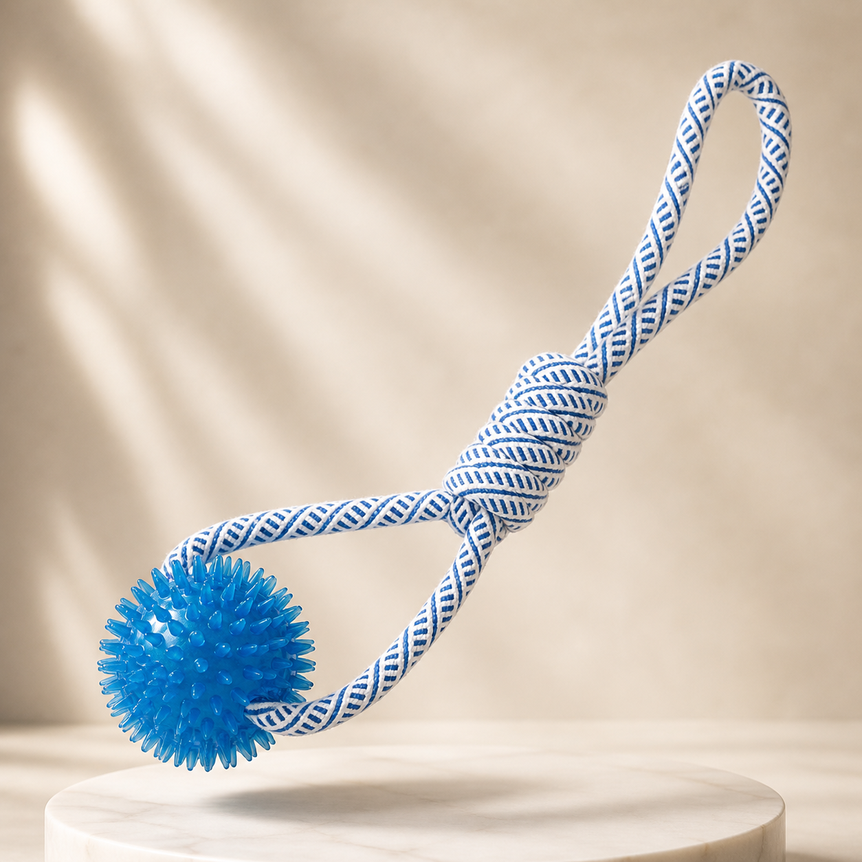 Rope Ball Dog Toy – Tough Chew & Tough Play