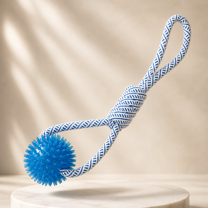 Rope Ball Dog Toy – Tough Chew & Tough Play