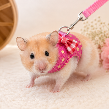 Hamster Harness & Leash Set –  Vest for Hamsters & Mice