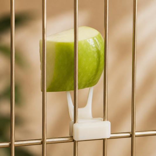 Bird Cage Fruit & Treat Fork Clips