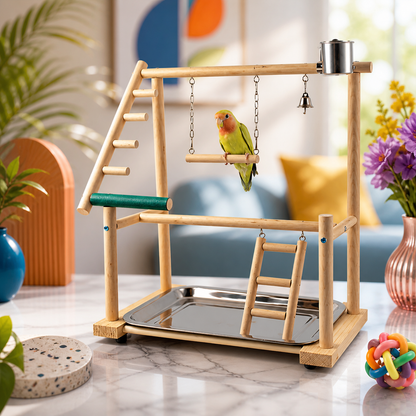 The “Tweet Retreat” Bird Playground Stand